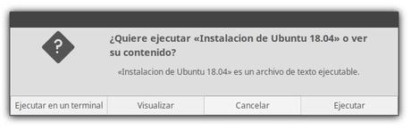 Problema al intentar abrir un archivo de texto plano en Ubuntu