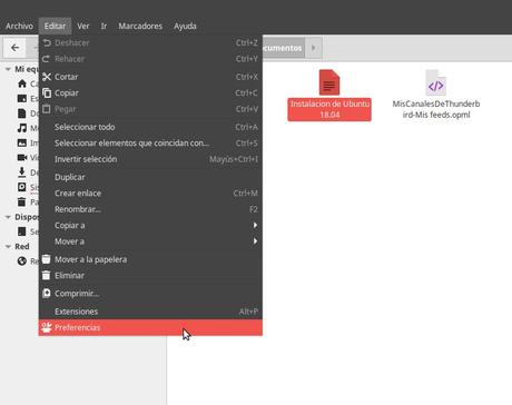 Problema al intentar abrir un archivo de texto plano en Ubuntu