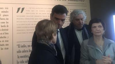 Sánchez, tras la visita al Museo de la Memoria, en Chile,  renuncia al Valle de los Caídos como lugar de reconciliación.