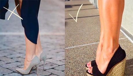Tips para estilizar piernas gruesas con los zapatos - Paperblog
