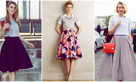 Elegancia y glamour, la falda Midi