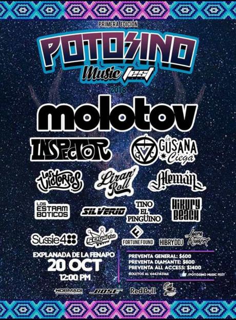 “Potosino Music Fest” se viene con una gran cartelera