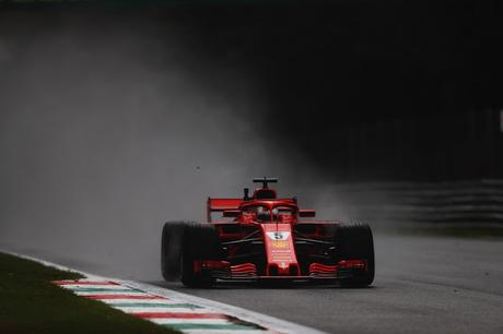 Pruebas Libres 2 del GP de Italia 2018 | Vettel domina y choca con la pista mojada