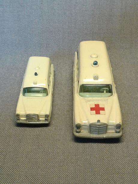 Ambulancia Mercedes-Benz Binz comparada