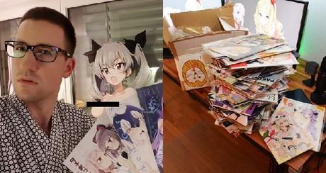 Hombre es detenido en las aduanas por 30 kilos de tomos de manga y artículos hentai