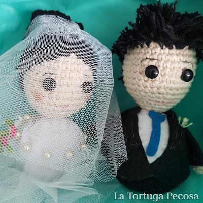 QUE VIVAN LOS NOVIOS AMIGURUMIS