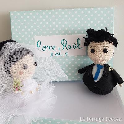 QUE VIVAN LOS NOVIOS AMIGURUMIS