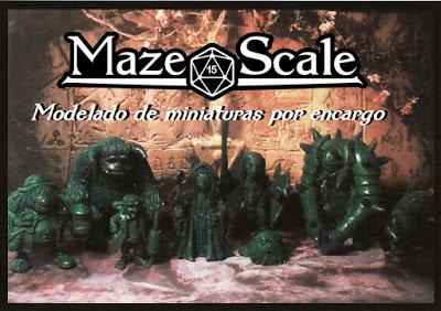 Maze Scale hace miniaturas de encargo