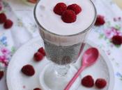 Pudding Chía Yogur fresas.