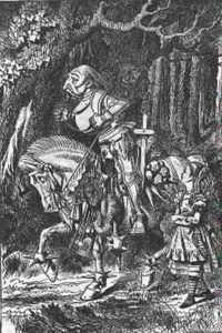 “A través del espejo y lo que Alicia encontró allí”, de Lewis Carroll “A través del espejo y lo que Alicia encontró allí”, de Lewis Carroll