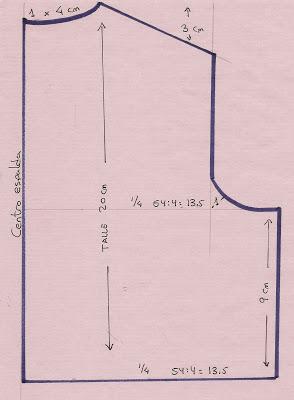 Patron Falda Trapecio