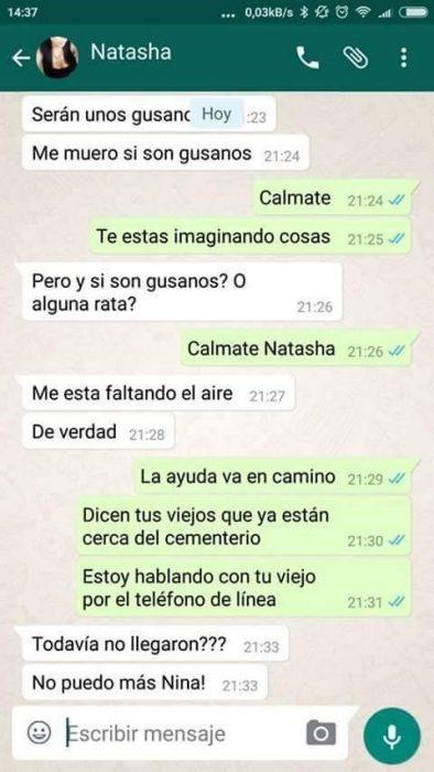 ▷ Filtran esta extraña conversación en WHATSAPP 😱😱😱【 Te atreves a leerla???】🧡…