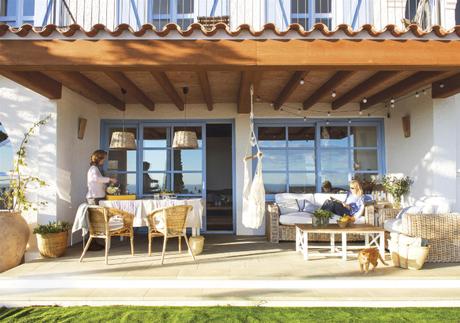 Una masía catalana con el frescor del Mediterráneo