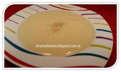 Crema de coliflor
