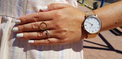 Vestido Cherry rayas