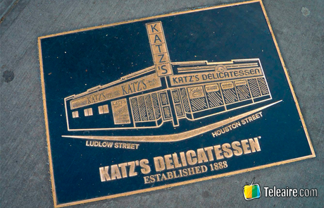 La alfombra del Katz's Deli, un símbolo de Nueva York