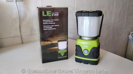 Lámpara led de camping Lighting EVER 1000 lúmenes