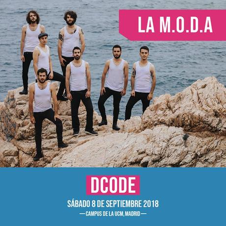 La M.O.D.A. completa el cartel del DCode 2018, que anuncia sus horarios