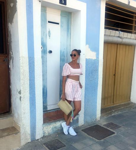 Pink stripes