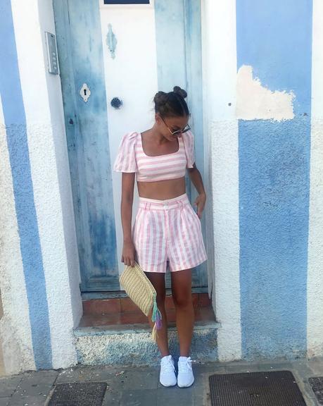 Pink stripes