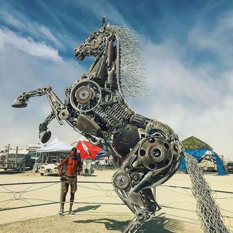 El espectacular festival Burning Man 2018