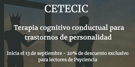 Terapia cognitivo conductual para trastornos de personalidad — curso online