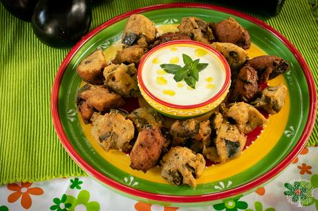 Albóndigas de berenjena con atún Albóndigas de berenjena con atún
