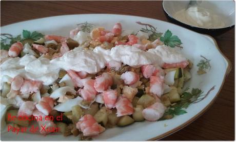 Ensaladilla de calabacín