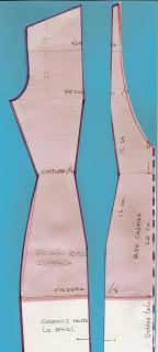 traje de flamenca.Tema 31 http://www.patronycostura.com/2014/01/tema-31-el-vestido-de-flamenco.html