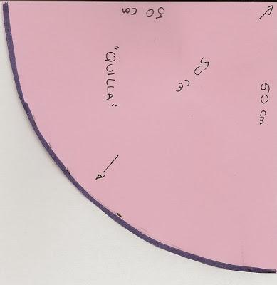 traje de flamenca. Tema 31 http://www.patronycostura.com/2014/01/tema-31-el-vestido-de-flamenco.html