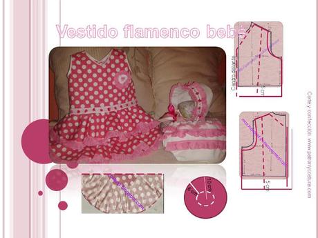 vestido de flamenca para niñas diy- Tema 30 http://www.patronycostura.com/2013/12/tema-30-vestido-sevillana-para-ninas.html