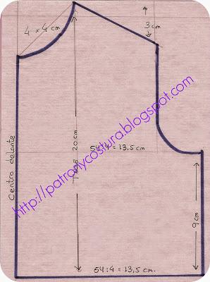 delante http://patronycostura.blogspot.com