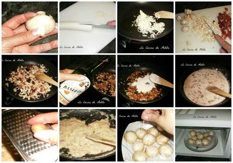 Champiñón  relleno