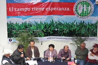 CUENTA ADELFO REGINO MONTES CON RESPALDO DE ORGANIZACIONES CAMPESINAS