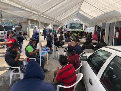 REFUERZAN AYUDA A FAMILIAS AFECTADAS POR DESBORDE DEL RÍO LERMA