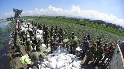 ALBERGUES QUE ATIENDEN A LA POBLACIÓN DE LOS SEIS BARRIOS AFECTADOS POR EL DESBORDAMIENTO DEL RÍO LERMA