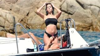 Las atrevidas fotos de Cristiano Ronaldo y Georgina Rodríguez  de vacaciones.