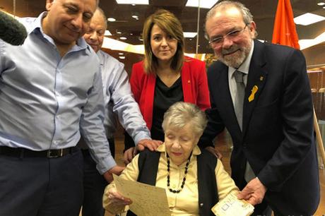 Una carta extraviada en los Pirineos durante el Holocausto llega a su destinataria 74 años después