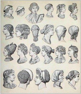 El peinado de la mujer romana