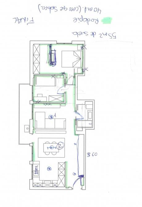 reforma piso abierto reforma piso reforma cocina abierta reforma bilbao estilo moderno escandinavo antes después decoración   
