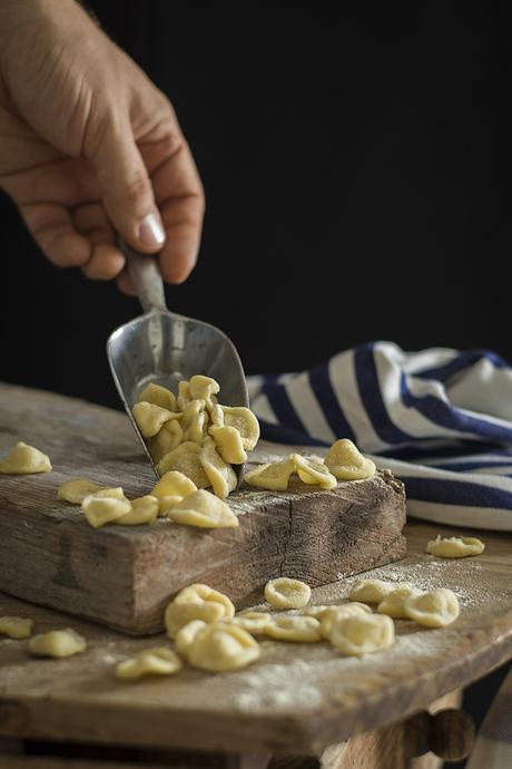 ENSALADA DE ORECHIETTE Y PESTO DE CALABACIN