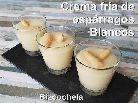 CREMA FRÍA DE ESPÁRRAGOS BLANCOS