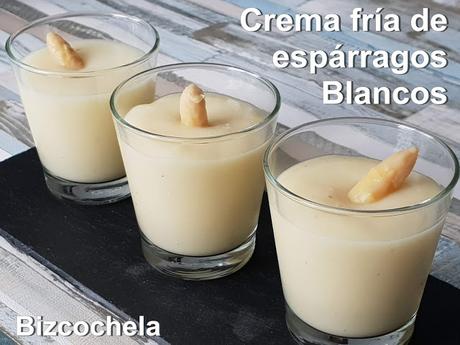 CREMA FRÍA DE ESPÁRRAGOS BLANCOS