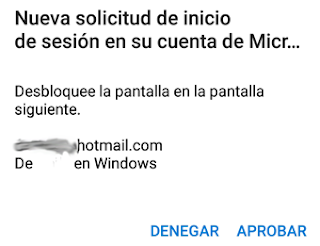 Como iniciar sesion en Outlook usando Authenticator sin contraseña