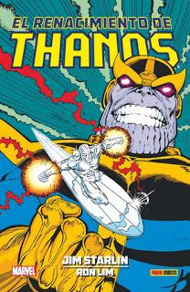 El Thanos de Starlin III: Thanos el aniquilador (del Guantelete del Infinito)