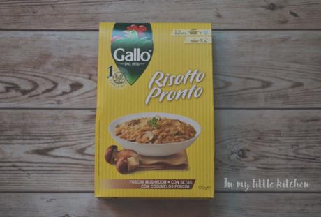 Setas Portobello rellenas de risotto de setas con Degustabox Setas Portobello rellenas de risotto de setas con Degustabox