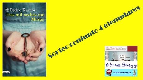 Sorteo conjunto de Tres mil noches con Marga de Pedro Ramos