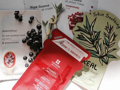 Mis mascarillas coreanas preferidas. Mis mascarillas coreanas preferidas.