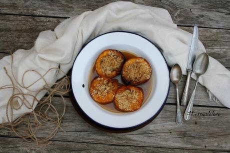 Melocotón al horno