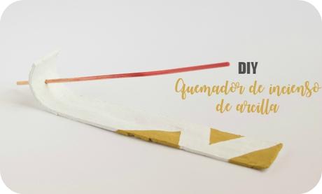 DIY: Quemador de incienso de arcilla